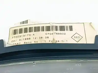 Peça sobressalente para automóvel em segunda mão quadrante por renault kangoo f kc0 alize referências oem iam 7700313173  