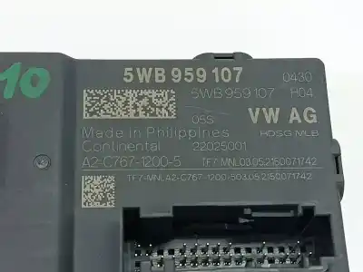 Peça sobressalente para automóvel em segunda mão módulo eletrônico por skoda octavia lim. (5e3) active referências oem iam 5wb959107