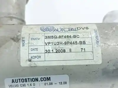 Gebrauchtes Autoersatzteil egr-kühler zum volvo c30 1.6 d oem-iam-referenzen 3m5q9f464bc
