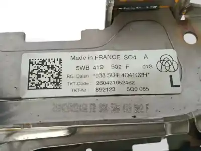 Peça sobressalente para automóvel em segunda mão coluna de direcção por skoda octavia lim. (5e3) active referências oem iam 5wb419502f