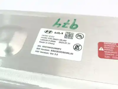 Peça sobressalente para automóvel em segunda mão inversor por kia niro (sg2) e-concept referências oem iam 364010eja0  
