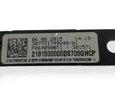 Peça sobressalente para automóvel em segunda mão kit airbag por porsche cayenne typ 92aa s referências oem iam 7p5819475  