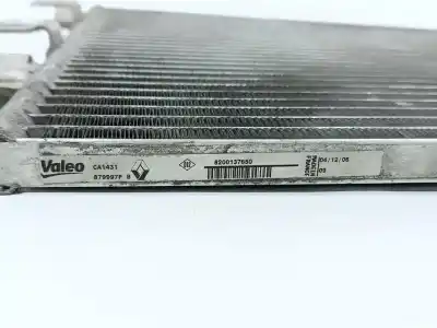 Second-hand car spare part air conditioning condenser / radiator for renault kangoo (f/kc0) authentique oem iam references 8200137650  