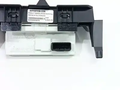 Second-hand car spare part multifunction display for renault kangoo (f/kc0) authentique oem iam references 8200380298  