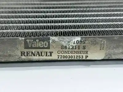 Second-hand car spare part air conditioning condenser / radiator for renault kangoo f kc0 alize oem iam references 7700301253  