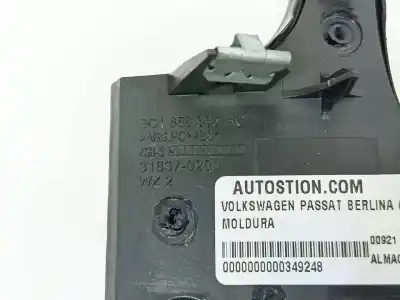 Peça sobressalente para automóvel em segunda mão moldagem por volkswagen passat berlina (3c2) highline referências oem iam 3c1858335bc