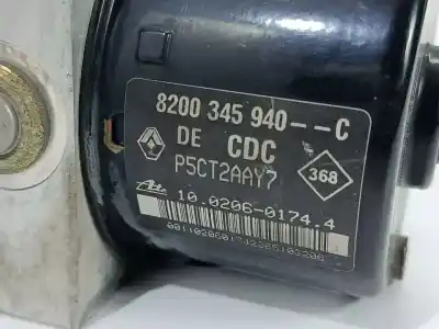Peça sobressalente para automóvel em segunda mão abs por renault laguna ii bg0 authentique referências oem iam 10096014283  