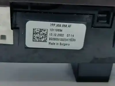 Second-hand car spare part left front power window switch for porsche cayenne typ 92aa s oem iam references 7pp959858af  