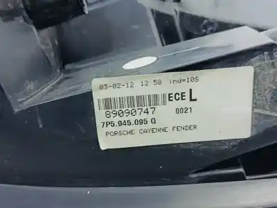 Peça sobressalente para automóvel em segunda mão farolim traseiro esquerdo por porsche cayenne typ 92aa s referências oem iam 7p5945095  