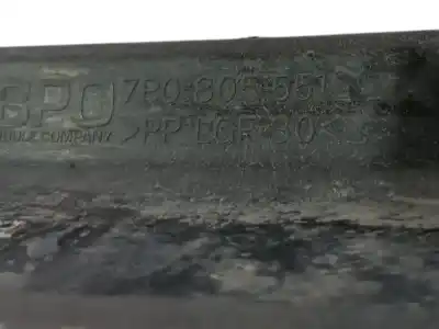 Peça sobressalente para automóvel em segunda mão reforço travessa inferior por porsche cayenne typ 92aa s referências oem iam 7p0805551  
