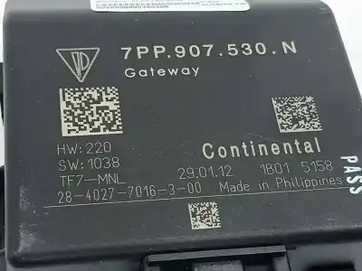 Second-hand car spare part electronic module for porsche cayenne typ 92aa s oem iam references 7pp907530n  
