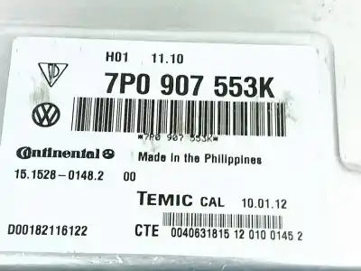 Second-hand car spare part electronic module for porsche cayenne typ 92aa s oem iam references 7p0907553k  