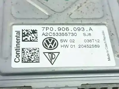 Second-hand car spare part electronic module for porsche cayenne typ 92aa s oem iam references 7p0906093a  