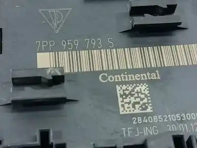 Second-hand car spare part electronic module for porsche cayenne typ 92aa s oem iam references 7pp959793s  