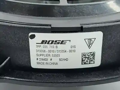 Peça sobressalente para automóvel em segunda mão colunas de som por porsche cayenne typ 92aa s referências oem iam 7pp035710b  
