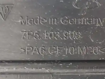 Second-hand car spare part engine cover for porsche cayenne typ 92aa s oem iam references 7p5103908  