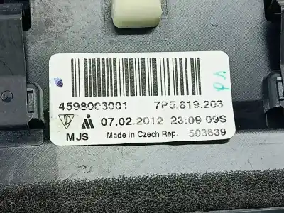 Second-hand car spare part AIR VENTILATION GRILLE for PORSCHE CAYENNE TYP 92AA S OEM IAM references 7P5819203  