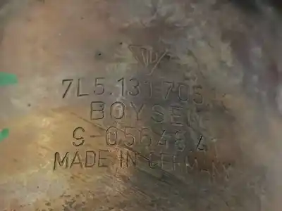 Peça sobressalente para automóvel em segunda mão catalisador por porsche cayenne typ 92aa s referências oem iam 7l5131705  