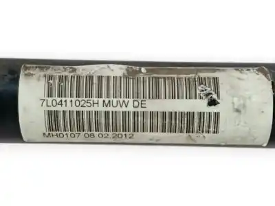 Peça sobressalente para automóvel em segunda mão barra estabilizadora dianteira por porsche cayenne typ 92aa s referências oem iam 7l0411025h  