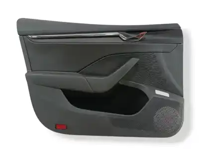 Peça sobressalente para automóvel em segunda mão forra / revestimento da porta dianteira esquerda por skoda octavia lim. (5e3) active referências oem iam 5e4867013a  