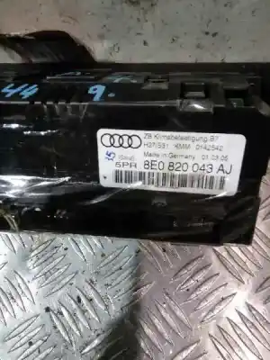 Автозапчастина б/у клімат-контроль для audi a4 b7 (8ec) 2.0 tdi 16v посилання на oem iam 8e0820043aj  