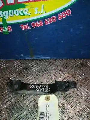 Second-hand car spare part exterior left front door handle for volkswagen caddy ka/kb (2k) 1.9 tdi (bsu) oem iam references 