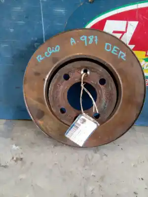 Second-hand car spare part front disc brake for renault clio iii k9k 67 oem iam references   