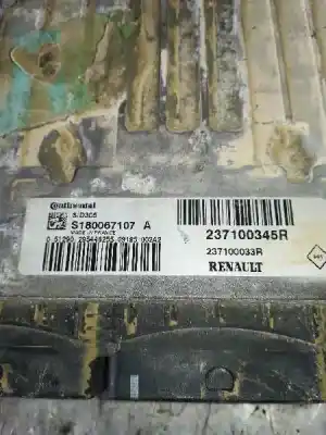 Автозапчастина б/у ебу контролер двигуна для renault scénic iii (jz0/1_) 1.5 dci посилання на oem iam 237100345r  
