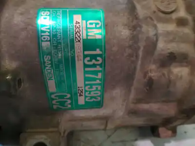 Peça sobressalente para automóvel em segunda mão compressor de ar condicionado a/a a/c por opel vectra c (z02) 2.0 dti 16v (f69) referências oem iam 6854063