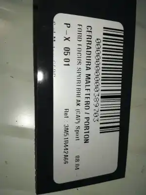 Second-hand car spare part trunk lock for ford focus c-max (cap) g6dd oem iam references 3m51r442a66  