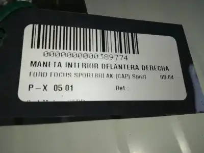 Автозапчасти б/у внутри передней правой ручки за ford focus c-max (cap) g6dd ссылки oem iam   