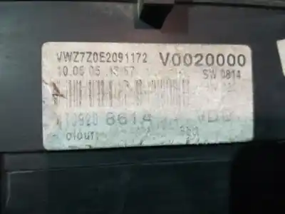 Автозапчастина б/у панель інструментів для volkswagen caddy ka/kb (2k) bjb посилання на oem iam 