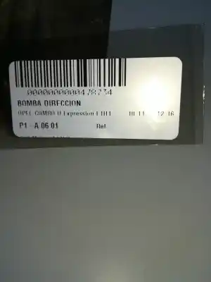 Автозапчастина б/у насос керма для opel combo d a13fd посилання на oem iam   