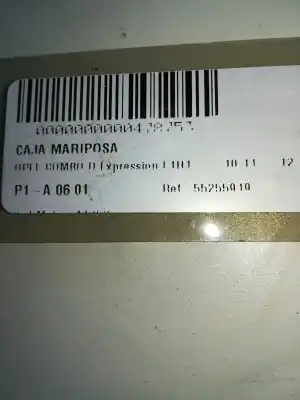 Автозапчастина б/у коробка метелика для opel combo d a13fd посилання на oem iam 55255919  