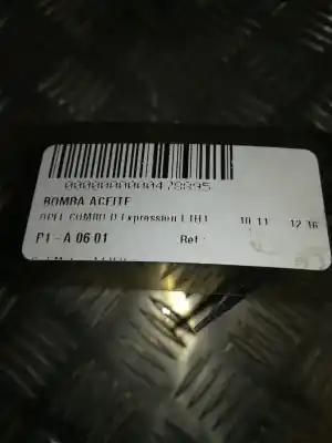 Peça sobressalente para automóvel em segunda mão bomba de óleo por opel combo d a13fd referências oem iam   