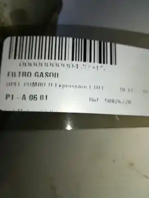 Автозапчастина б/у дизельний фільтр для opel combo d a13fd посилання на oem iam 50926778  