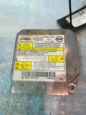 Second-hand car spare part airbag control unit for ssangyong kyron d/d20dt oem iam references 8625009061