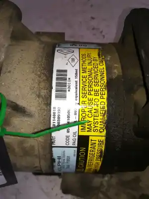 Second-hand car spare part air conditioning compressor for renault scenic ii (jm) d/f9q d8 oem iam references 8200309193