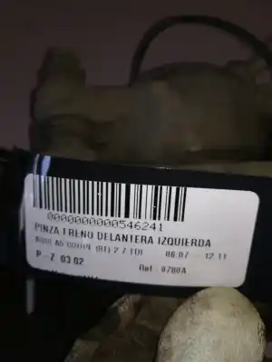 Автозапчасти б/у передний левый тормозной суппорт за audi a5 coupe (8t) cama ссылки oem iam 9780a  