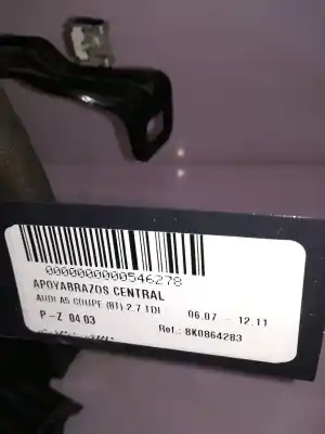 Автозапчасти б/у центральный подлокотник за audi a5 coupe (8t) cama ссылки oem iam 8k0864283   Автозапчасти б/у центральный подлокотник за audi a5 coupe (8t) cama ссылки oem iam 8k0864283