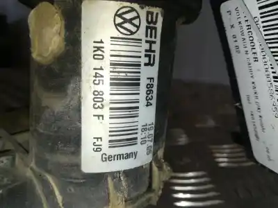 Second-hand car spare part intercooler for volkswagen caddy ka/kb (2k) 1.9 tdi (bsu) oem iam references 1k0145803f  