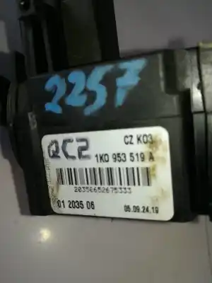 Second-hand car spare part windshiel wiper switch for volkswagen caddy ka/kb (2k) 1.9 tdi (bsu) oem iam references 1k0953519a  