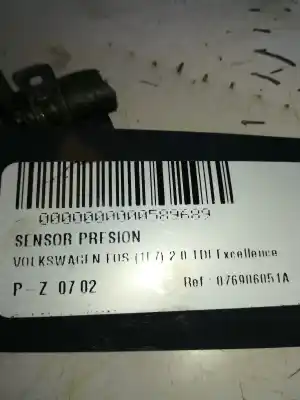Pezzo di ricambio per auto di seconda mano SENSORE DI PRESSIONE per VOLKSWAGEN EOS (1F7)  Riferimenti OEM IAM 076906051A  