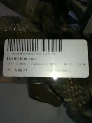 Автозапчастина б/у кулер egr для opel combo d a13fd посилання на oem iam 55230929