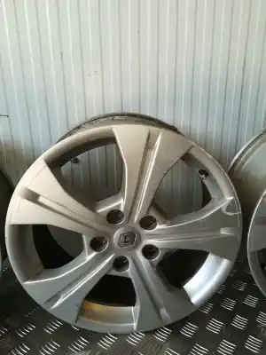 Peça sobressalente para automóvel em segunda mão jogo de jantes por renault megane iii sport tourer k9kg8 referências oem iam 7 j 17 ch 5 49 7 j 17 ch 5 49 