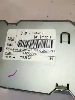 Автозапчастина б/у аудіо система / радіо cd для ford fiesta vi (cb1, ccn) 1.4 tdci посилання на oem iam 18c815  