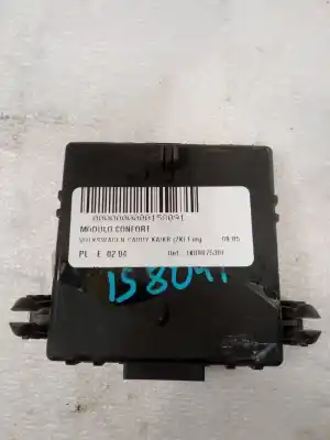 Pièce détachée automobile d'occasion module confort pour volkswagen caddy ka/kb (2k) 1.9 tdi (bsu) références oem iam 1k0907530f  