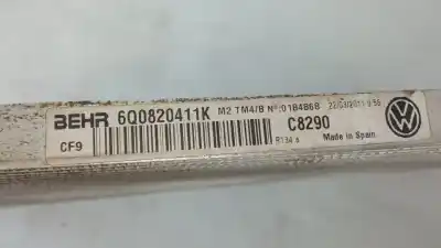 Автозапчасти б/у конденсатор / радиатор кондиционера воздуха за seat ibiza (6l1) aub ссылки oem iam 6q0820411k  