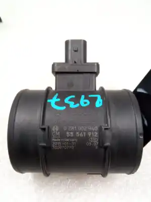 Second-hand car spare part flowmeter for opel corsa d a13dtc oem iam references 55561912  