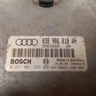 Автозапчастина б/у ебу контролер двигуна для audi a3 (8l1) 1.9 tdi посилання на oem iam 038906018ah  